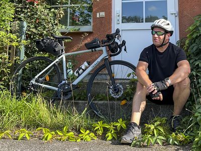Mit dem Rennrad im Nationalpark Unteres Odertal unterwegs 